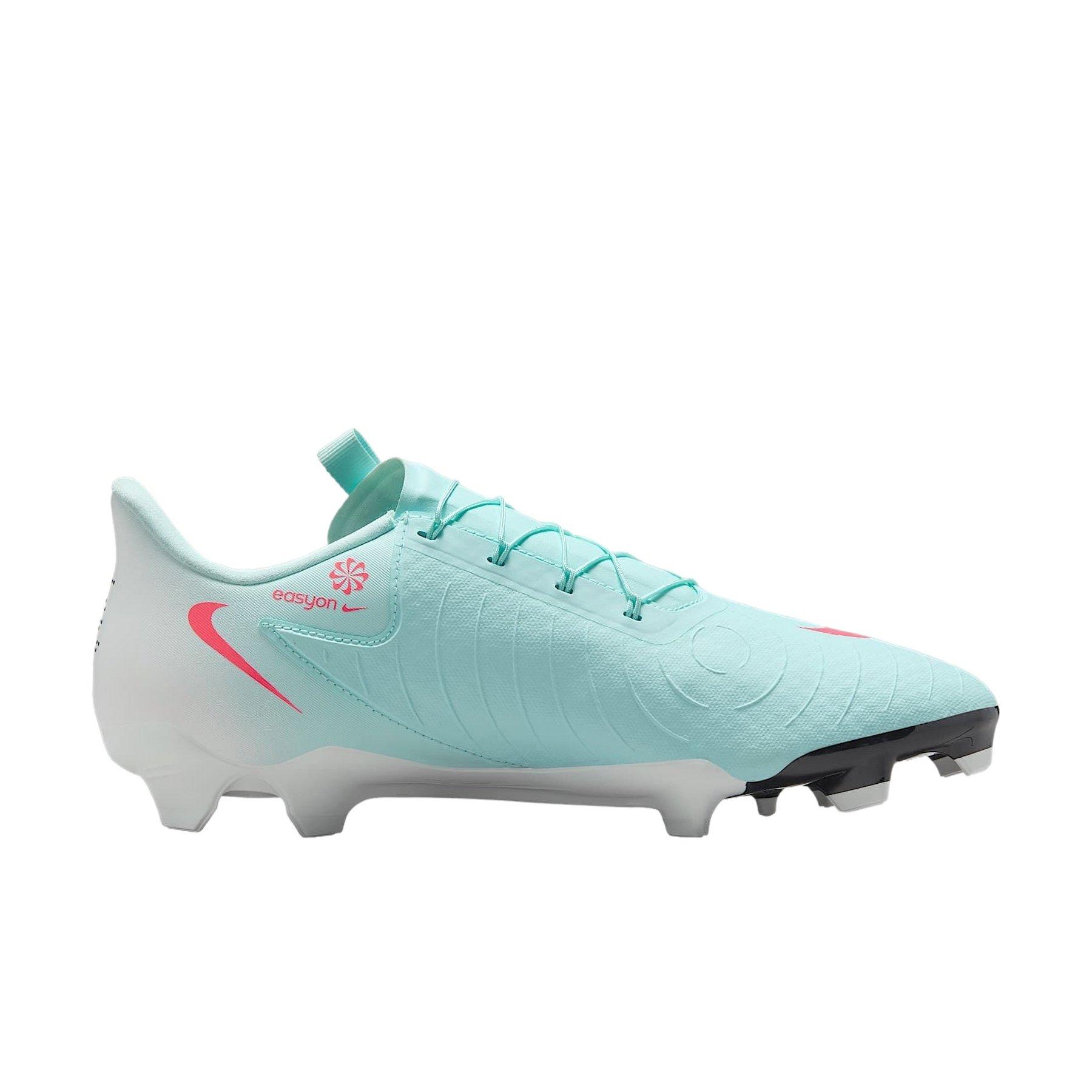 Nike Phantom GX 2 Academy EasyOn MG "Mint/Off Noir/Atomic Red" Men's Soccer Cleat